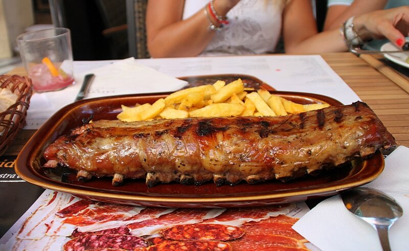 Еда (мясо) в Испании (Food (meat) in Spain)