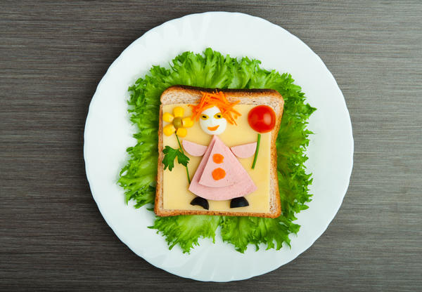 Бутерброд для девочки))
