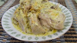 Кролик тушеный в сметане Полезное мясное блюдо - кролик тушеный в сметане