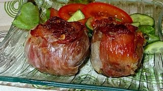 Мясные тюльпаны. Блюда из фарша. Рецепты вкусных блюд