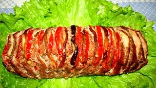 Вкусно - #Мясо Запеченное в Духовке "Мясная Книжка" Свинина ГАРМОШКА Рецепты.