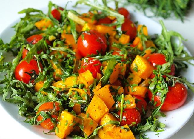 15 рецептов салатов из тыквы: вкусно и полезно!