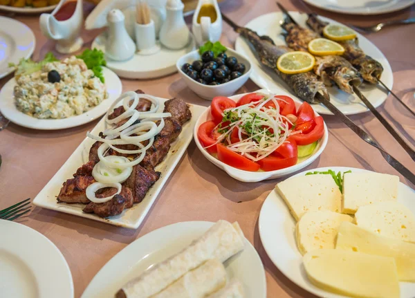 Грузинская еда — стоковое фото
