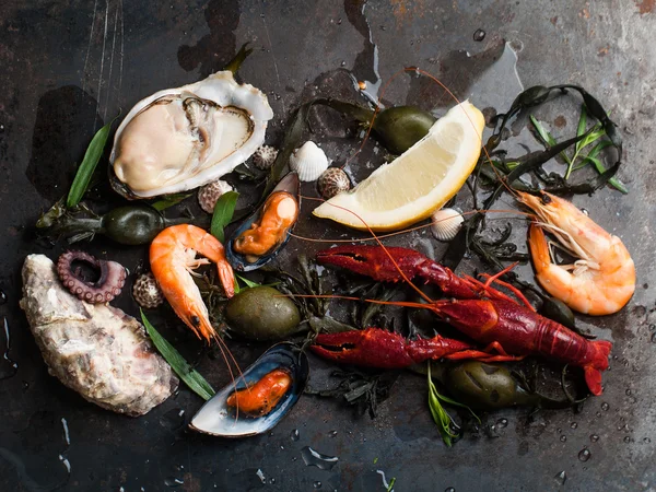 Вкусный морепродуктов — стоковое фото