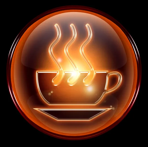 Символ кофейной чашки Стоковое Фото