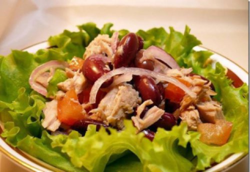 Салат с тунцом правильное питание рецепты