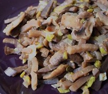 баклажаны с грибами-постные блюда
