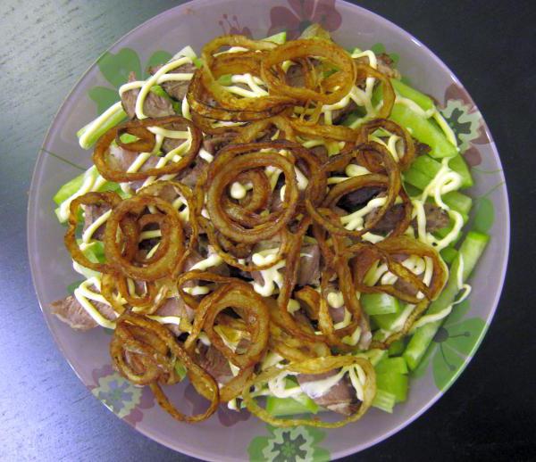 салат из маргеланской редьки