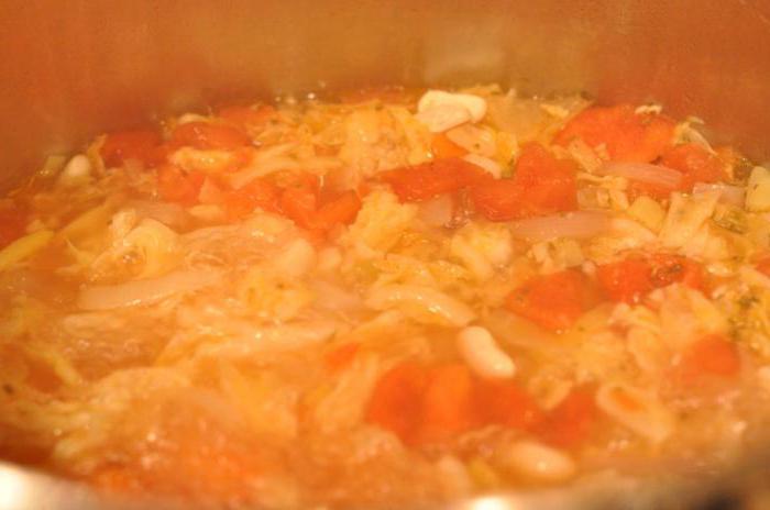 овощная заправка к супам и вторым блюдам