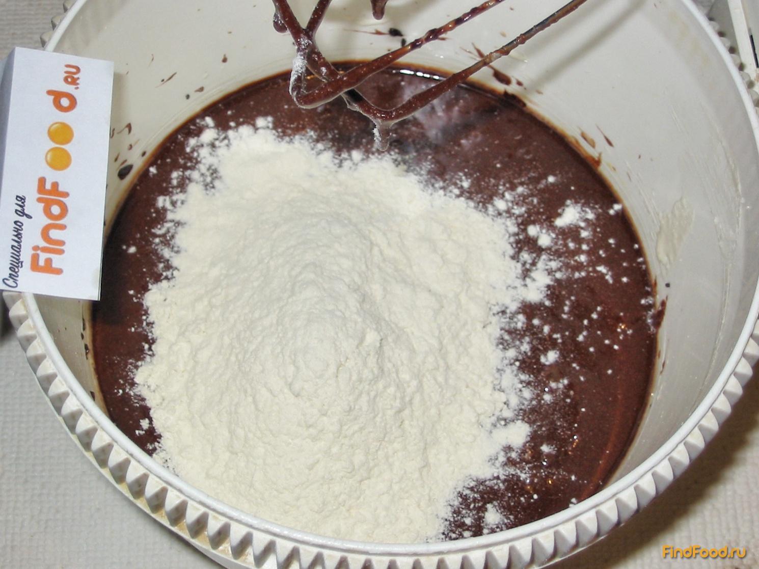 Шоколадный брауни рецепт с фото 5-го шага 