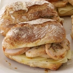 Итальянские сэндвичи с индейкой и панчеттой