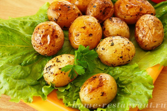 картошка с базиликом фото 9