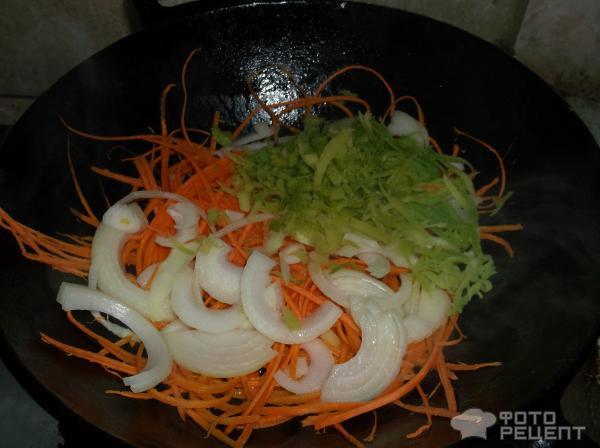 Рецепт салат из крахмальной лапши (миг роб) фото