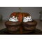 Фото Черные хеллоуинские кексики с маршмеллоу