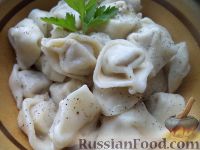Рецепт русских пельменей с мясом