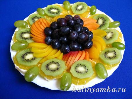 Как украсить фрукты на столе