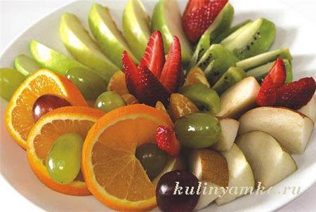 Как красиво оформить фрукты на стол