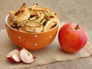 Сушеные яблоки для приготовления рецепта
