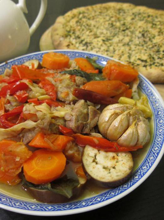 как приготовить по узбекски блюдо думляма