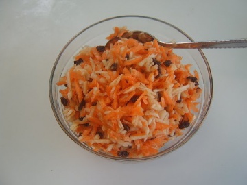 Салат из моркови и яблок | Рецепт приготовления