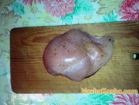 Куриное филе с перцем