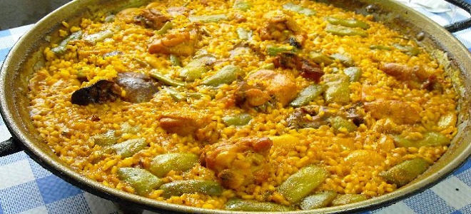Испанская паэлья - рецепт