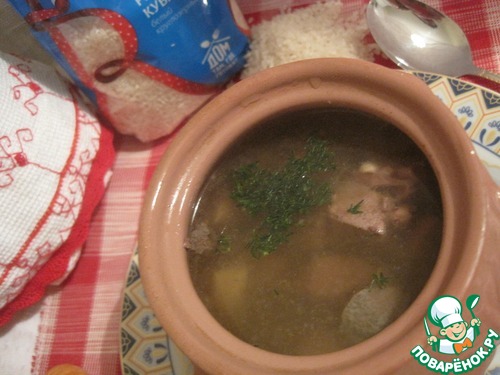Как готовить Суп из субпродуктов "Кагай шурби" домашний пошаговый рецепт с фотографиями #14