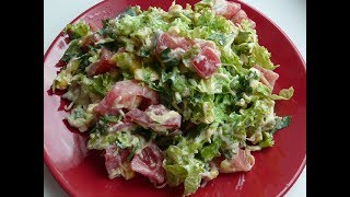 Вкусный салат быстрого приготовления /Салаты рецепты/Салаты простые и вкусные
