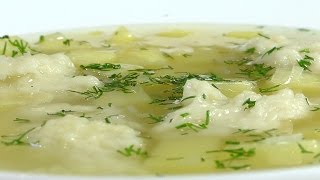 Суп с галушками по-полтавски видео рецепт