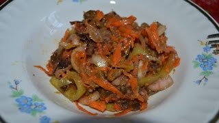 Видео-рецепт - Баклажаны по корейски - Готовим просто, быстро и вкусно