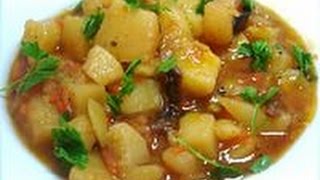 тушеная картошка с мясом.Тушеный картофель