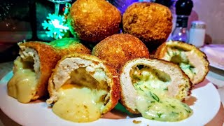 Мясные бомбочки Новогодние цыганка готовит. Котлеты с сыром. Gipsy cuisine.