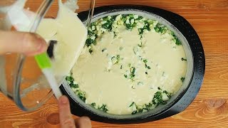 Пирог с зеленым луком и яйцом - Рецепты от Со Вкусом