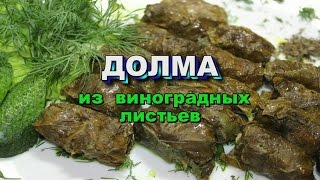 Долма из Виноградных листьев! Рецепт! / Dolma grape leaves! Recipe!