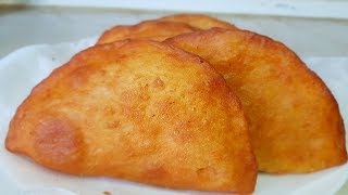 Чебуреки постные с картошкой, цыганка готовит. Gipsy cuisine.