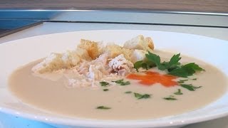 Суп-пюре из курицы видео рецепт. Книга о вкусной и здоровой пище