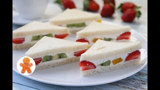 Японские Сэндвичи с Фруктами ✧ Japanese Fruit Sandwiches