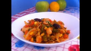 Овощное Рагу в Мультиварке /Рецепт/ Вегетарианские Блюда