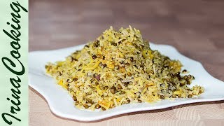 МАДЖАДРА - рис с чечевицей | Mujadrah - Lentils and Rice Recipe