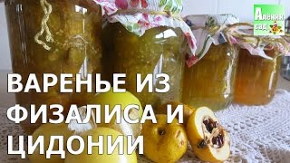 ВКУСНОЕ ВАРЕНЬЕ из ФИЗАЛИСА И ЦИДОНИИ или ХЕНОМЕЛЕСА