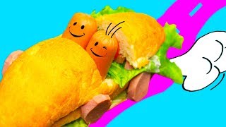 5 идей смешных бутербродов / Рецепты из интернета ОЖИДАНИЕ И РЕАЛЬНОСТЬ 🐞 Afinka
