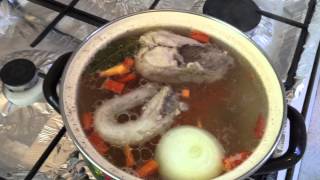 Куриный суп. Видео рецепт легкого вкусно куриного супа