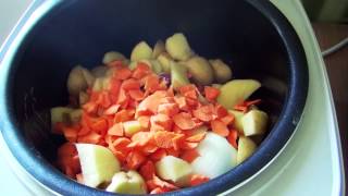 Как приготовить мясной суп в мультиварке - быстрый видео рецепт / Meat soup video recipe