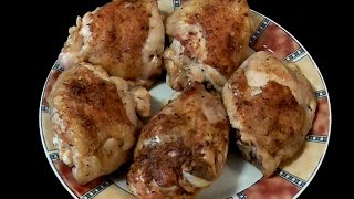 Бедрышки Куриные бедрышки на сковороде Рецепт приготовления