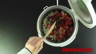 Охотничье рагу в мультиварке видео рецепт для Redmond RMC M4503