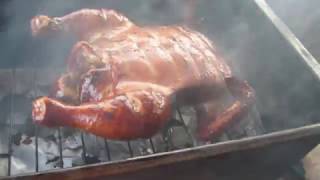 Курица горячего копчения/Несложный рецепт