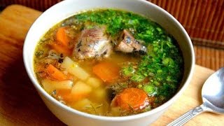 Рыбный суп из Минтая, видео рецепт