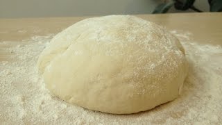Тесто для Пиццы, Очень Просто и Вкусно | Pizza Dough Recipe, English Subtitles)