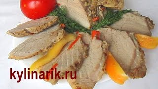 Буженина из свинины в МУЛЬТИВАРКЕ! Рецепты блюд для мультиварки от kylinarik.ru