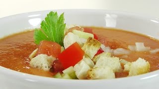 Аппетитный суп из помидор видео рецепт